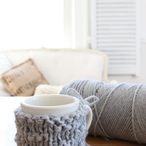 Easy Knit Mug Warmer - free pattern