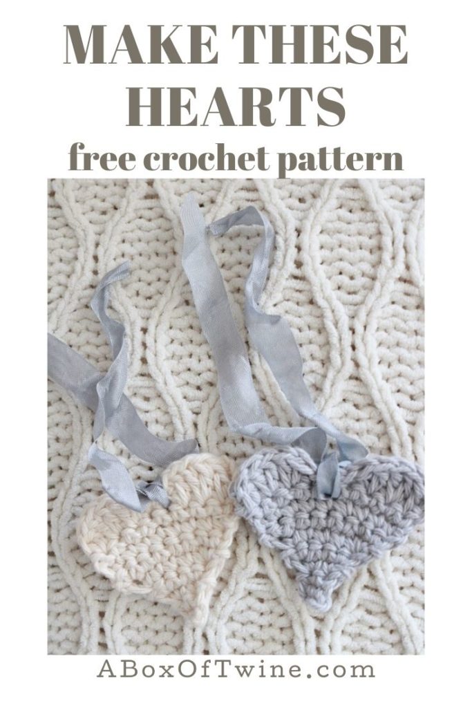 easy crochet hearts