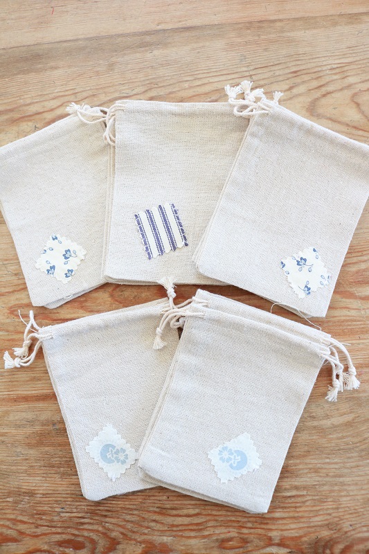 Muslin Gift Bags for Seeds