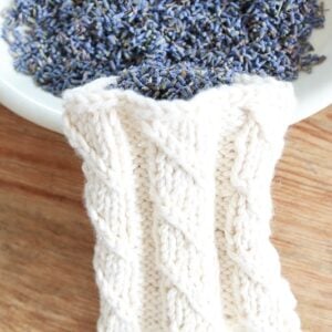 Pattern for Knit Lavender Sachet