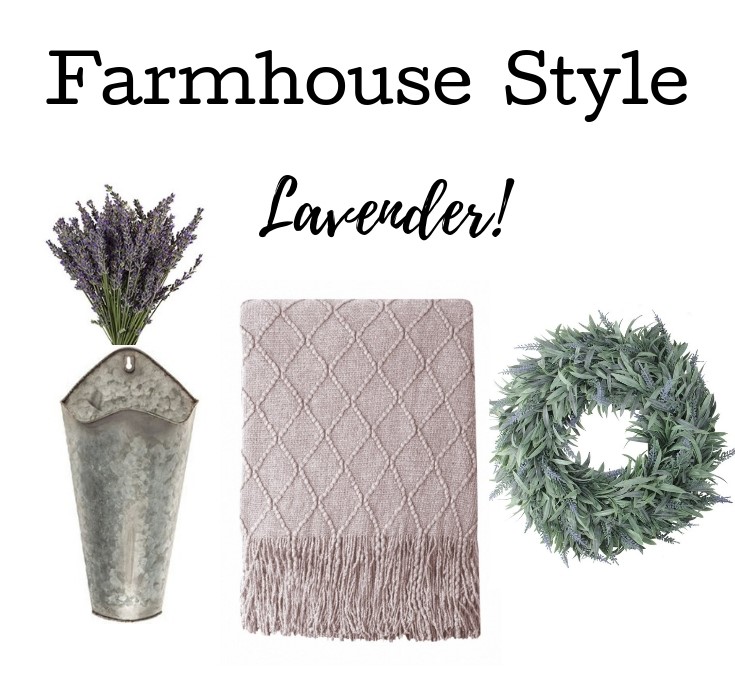 Lavender Design Board - budget shopping farmhouse style