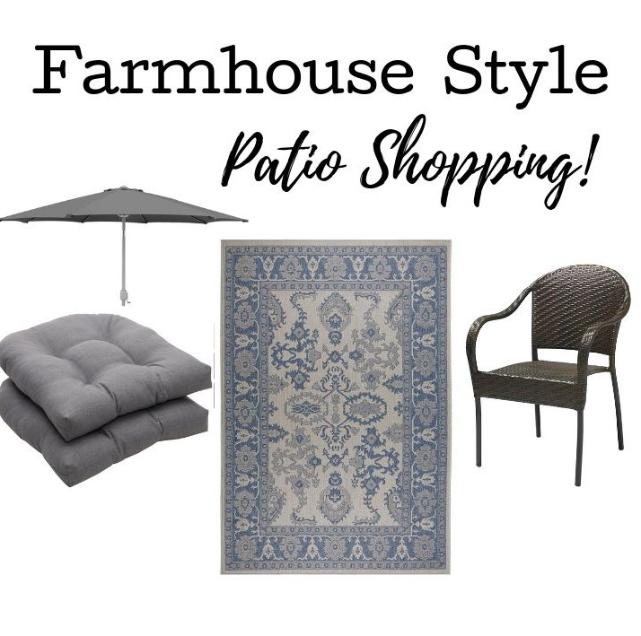 Farmhouse Style Patio Shopping Guide