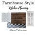Farmhouse style Kitchen Design Board - feature