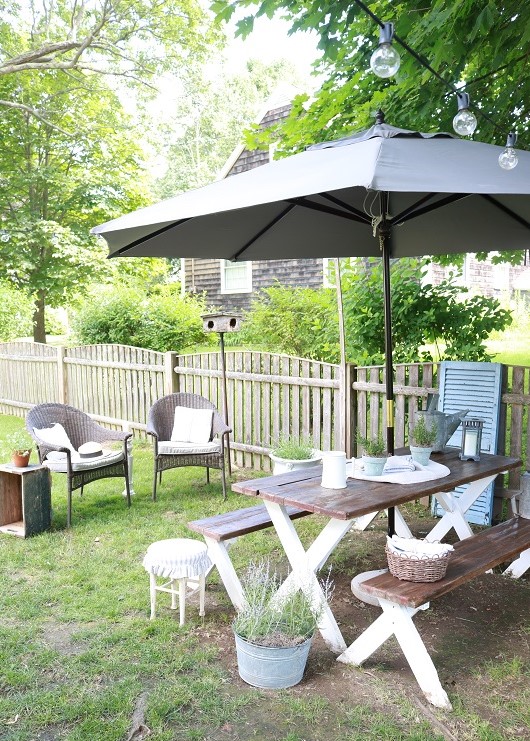 Outdoor Dining French Country Style, French Provincial Outdoor Furniture
