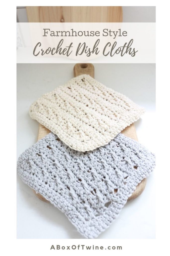 Farmhouse Dish Cloth Crochet Pattern – Cloud 9 Knots Crochet Pattern Shop