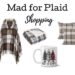 I've got a great round-up of perfect fall plaid finds - shop these plaid scarfs, pillows, throws, shirts, and accessories. #madforplaid #plaidshopping #fallplaids