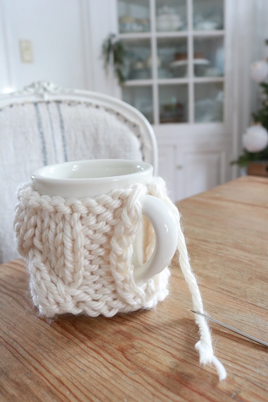 Mug Cozy Crochet Mug Wrap Mug Warmer Farmhouse Coffee Cozy Tea