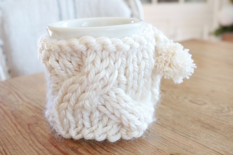 GUI Mug Cosy Tricot Motif À tricoter votre propre GUI Mug Warmer 