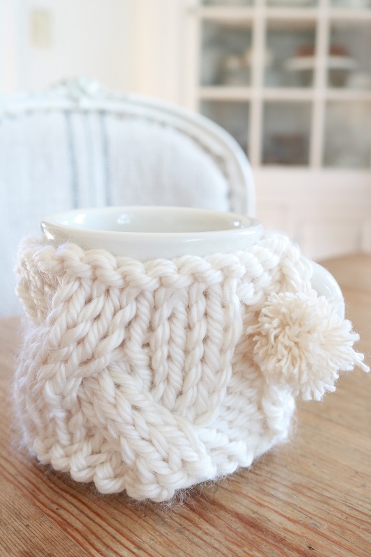 Cable Knit Mug Cozy - A Box of Twine