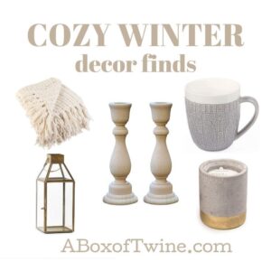 cozy winter decor finds
