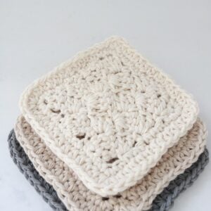 Crochet Scrubbies - stacked