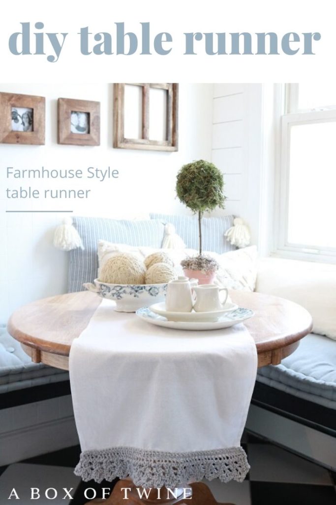 Farmhouse Style Table Runner 
