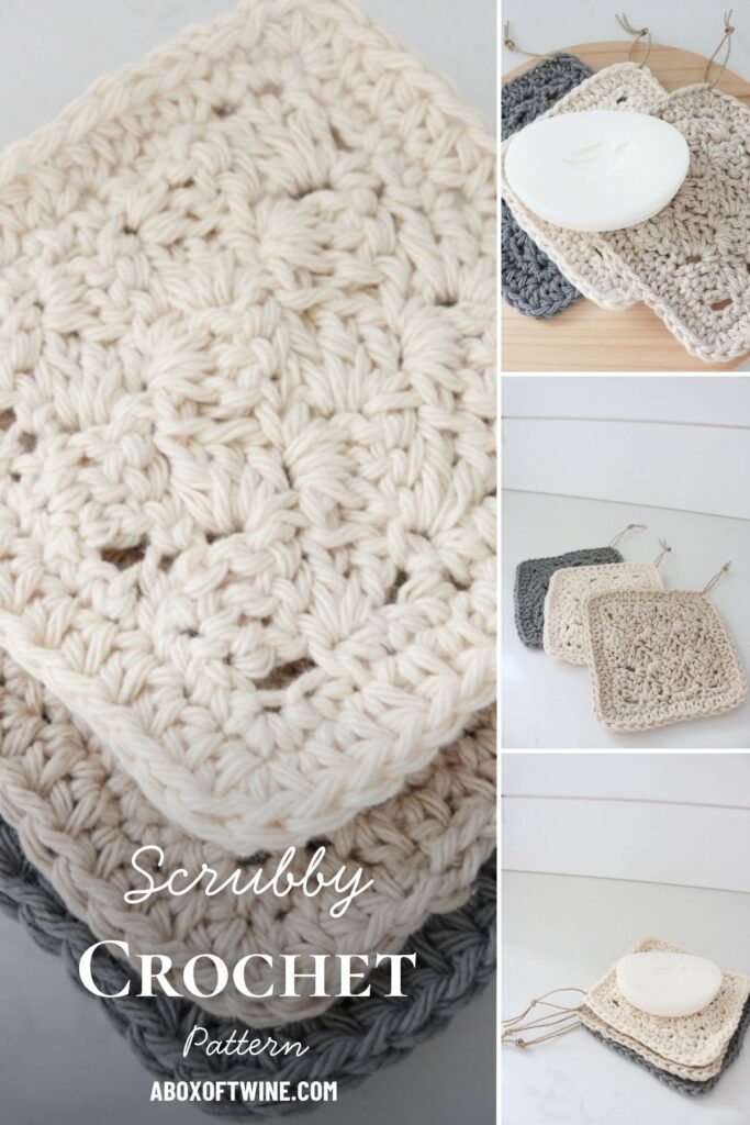 Scrubby Washcloth Crochet Pattern - Blog (5)