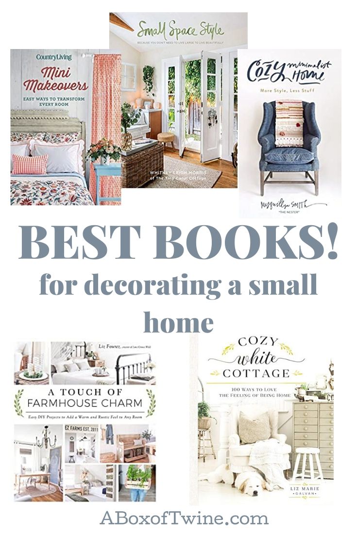 Great Books on How to Decorate a Small House - A BOX OF TWINE