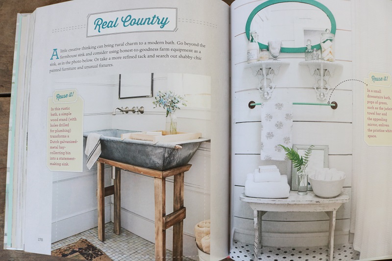 How to Decorate a Small House - country living mini makeovers bathrooms