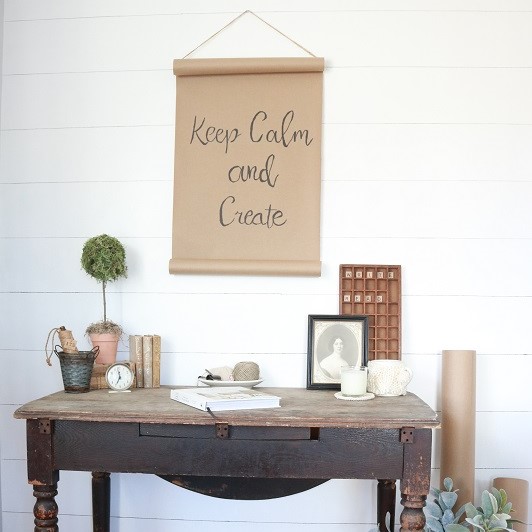 How to Style a Vintage Desk - A BOX OF TWINE