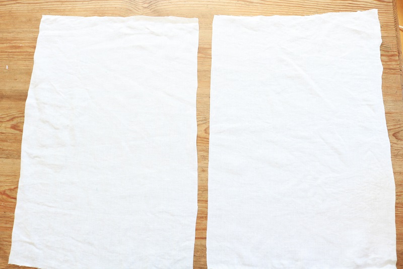Shibori Tie Dye Pillows - pillow back pieces