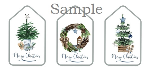 2020 Scandinavian Christmas Printables - Gift Tags - A Box of Twine