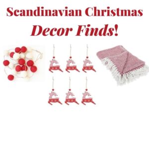 Scandinavian Christmas Decor Finds - feature