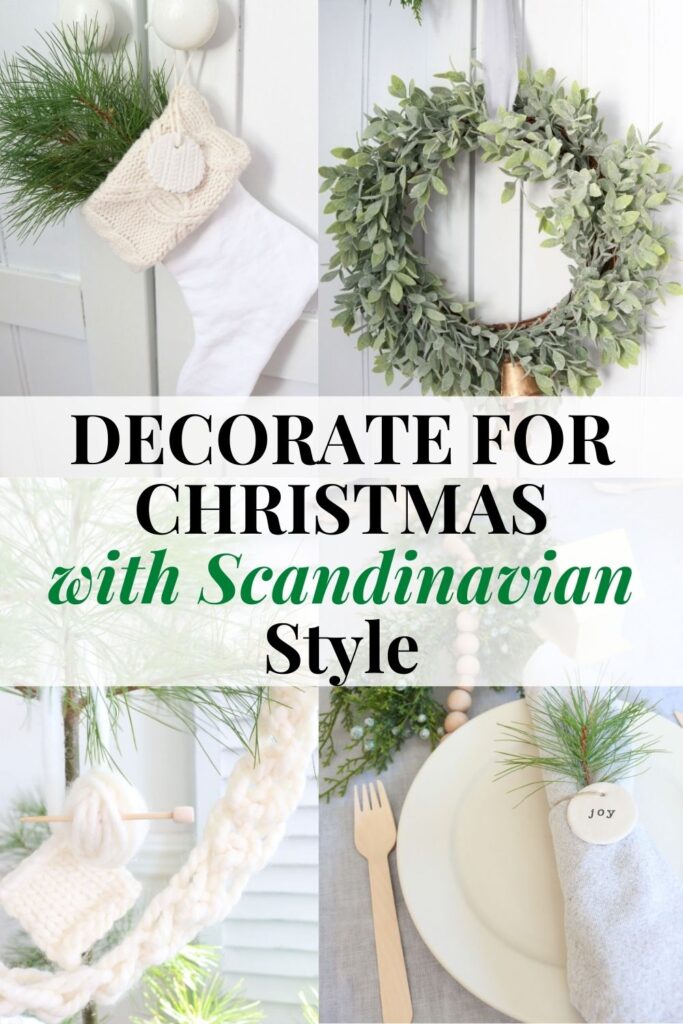 Scandinavian Christmas Decor - Pin B