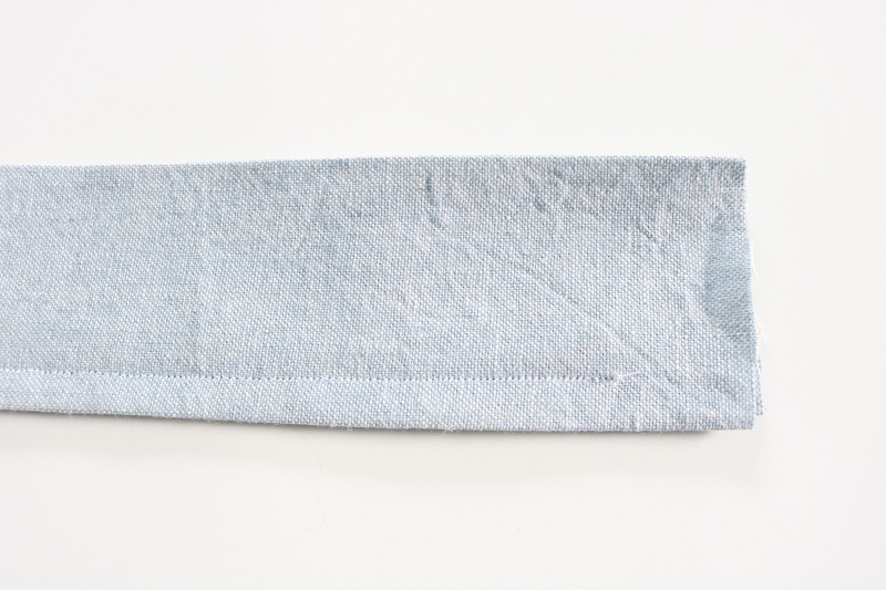 Long Half Apron Pattern - sew long ends of strap