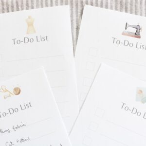Free Sewing Printable to do list - feature image
