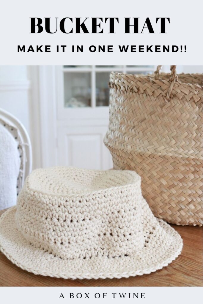Crochet Bucket Hat - Pin A