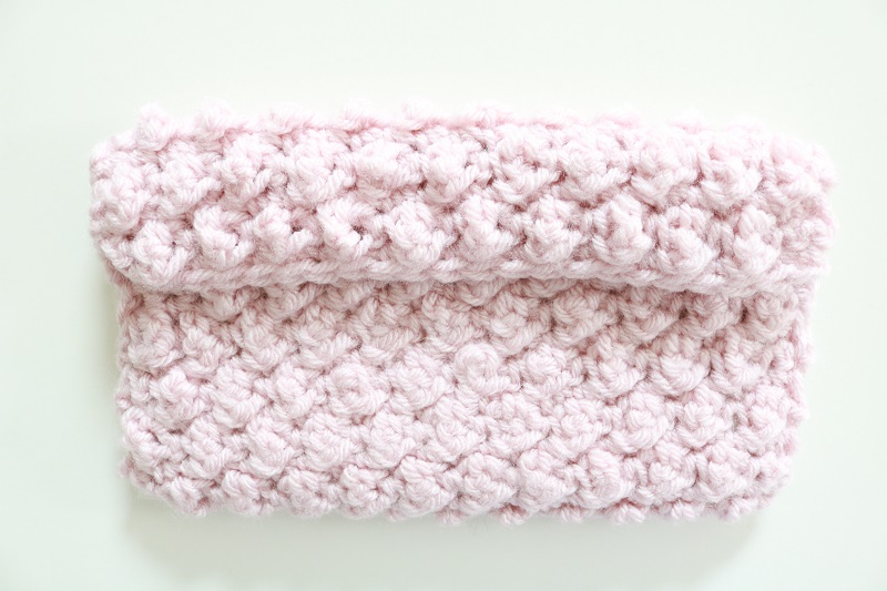 Crochet Clutch Bag - finished crochet bag