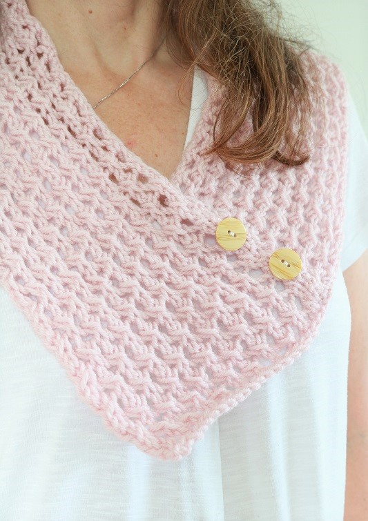 Free Lace Knit Cowl Knitting Pattern - A BOX OF TWINE