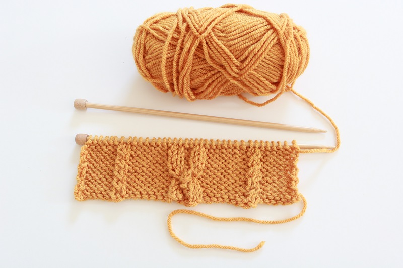How to Knit a Cable Square - A BOX OF TWINE