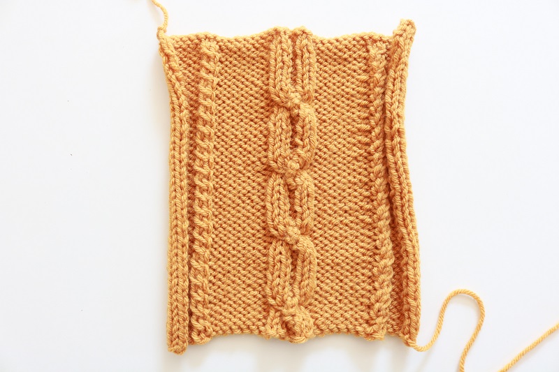 How to Knit a Cable Square - A BOX OF TWINE
