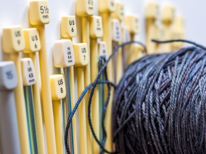 Knitting Needle Size Chart (Printable)