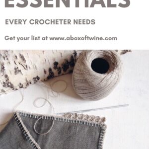 Essential Crochet Supplies - Pin A