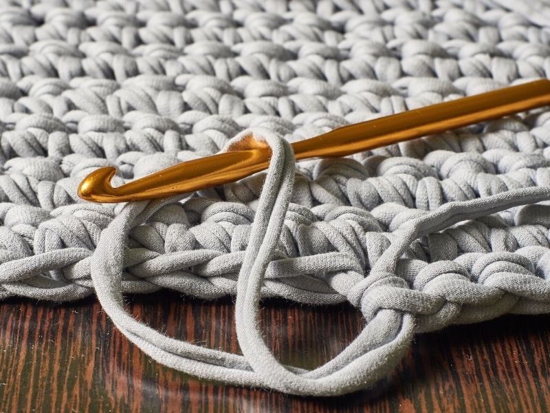 Crochet Hook Conversion Chart - hook on work
