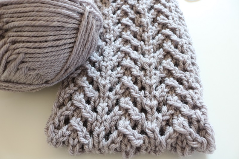 chunky scarf pattern