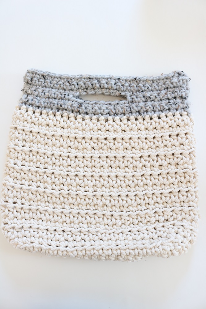 Easy Crochet Bag - finished bag