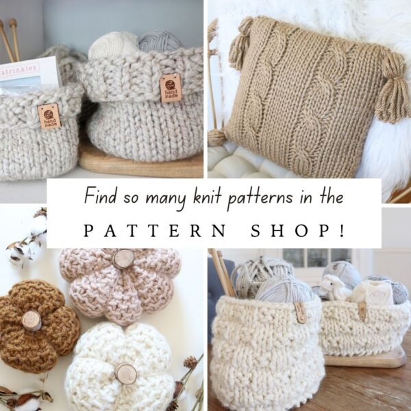 Over 20 Easy Knitting Patterns for Beginners {FREE} - A BOX OF TWINE