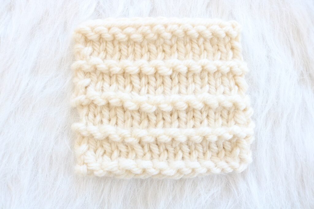 Easy Knitting Stitch Patterns - garter ridge
