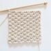 Newbury Knit Dishcloth - after BO