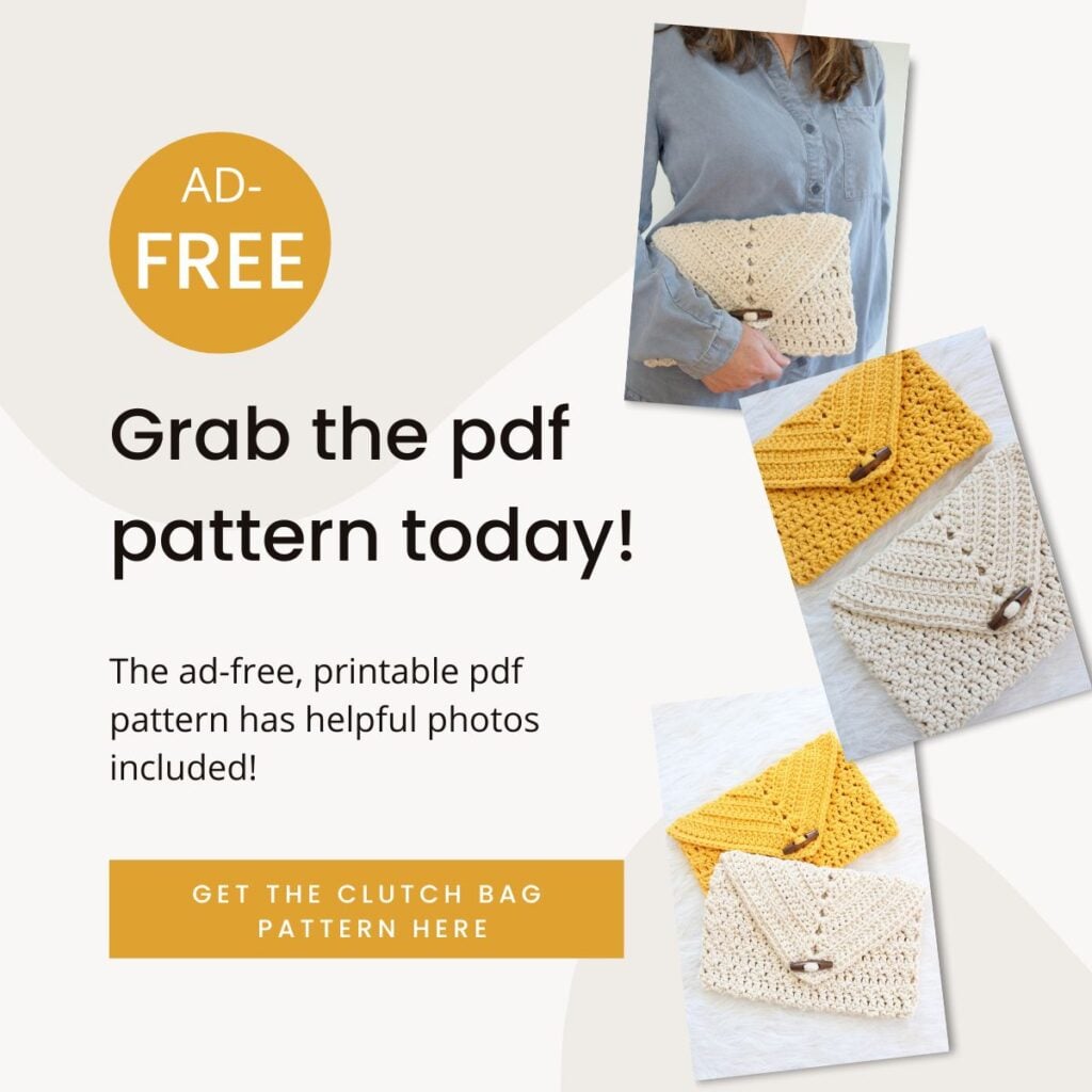 crochet clutch bags
