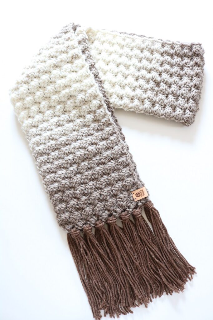 Fairhaven Scarf - Crochet Pattern - finished scarf