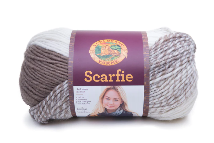 Scarfie lion brand yarn