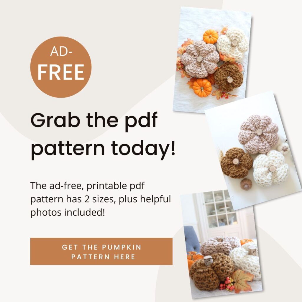 promote ad-free pumpkin pattern