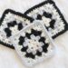 Square Crochet Pattern - 3 squares group 2