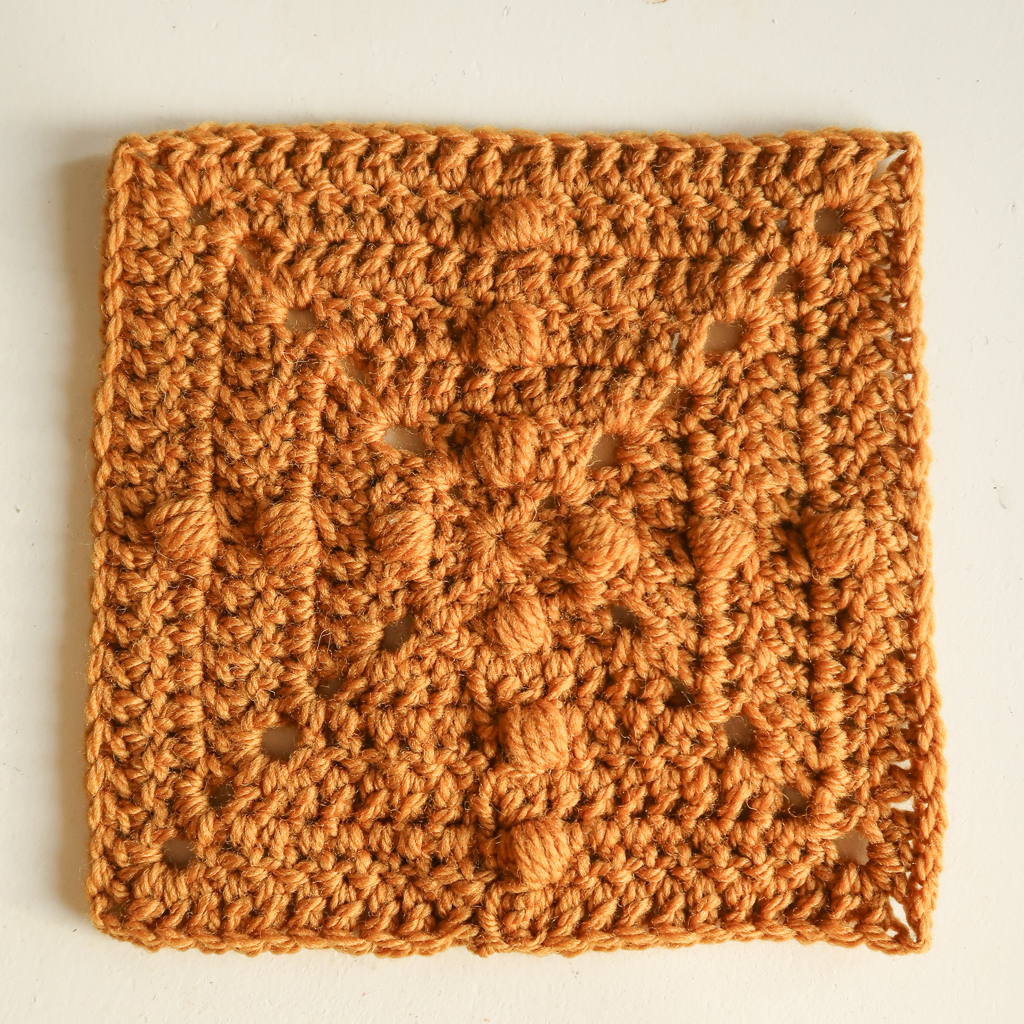 sunshine crochet square
