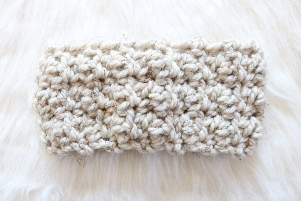 Crochet Headband Pattern - finished headband