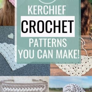 Roundup of Kerchief Crochet Patterns - Pin B