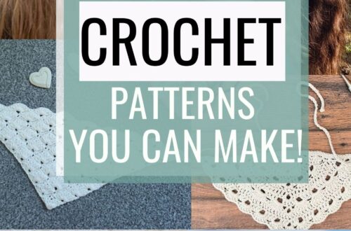 Roundup of Kerchief Crochet Patterns - Pin B