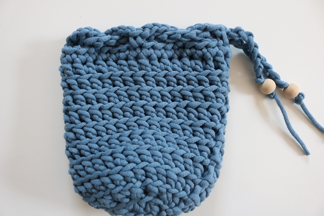 Crochet Spa Set Patterns - soap sack, finished