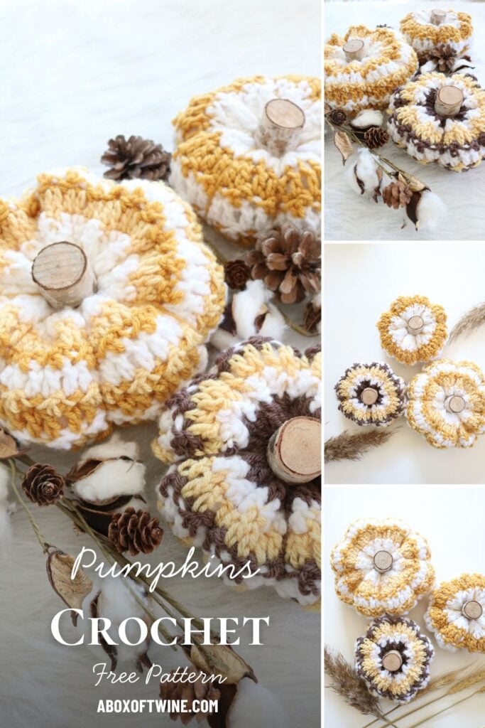 Striped Pumpkins Crochet Pattern - Blog